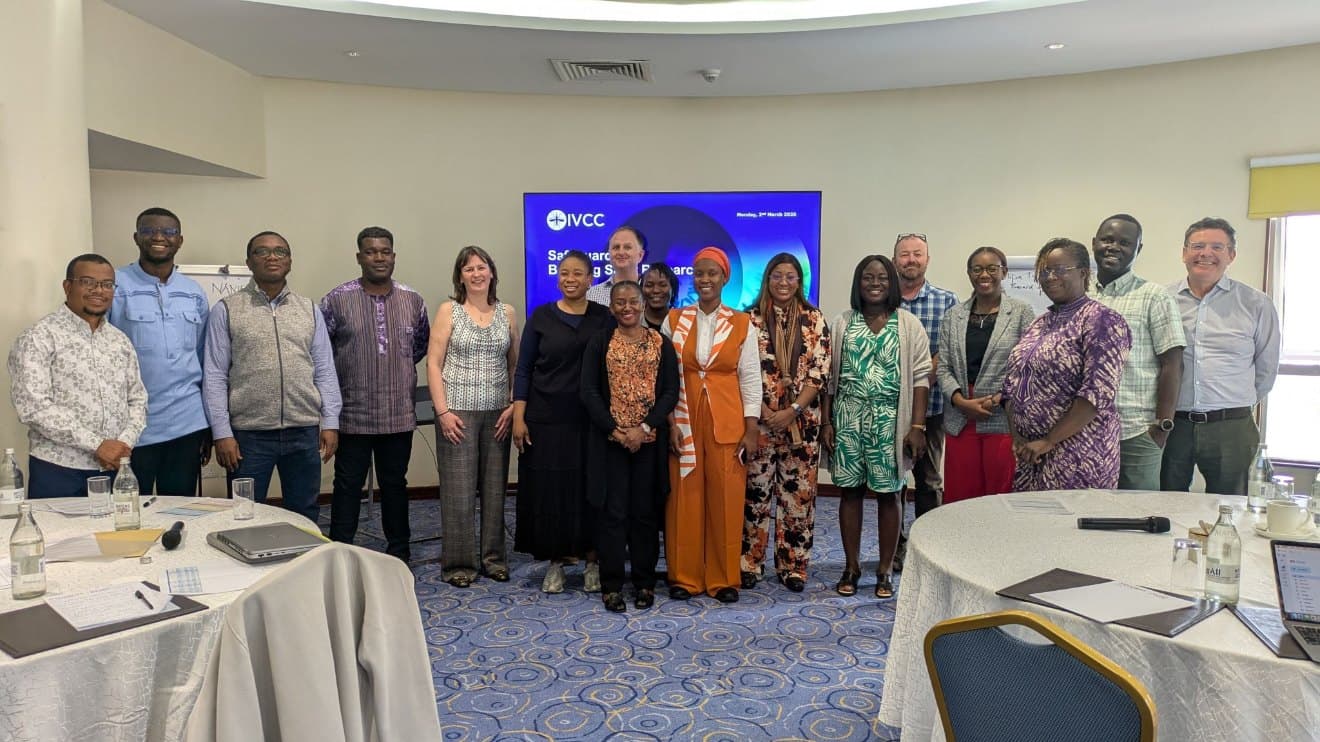Group photo of the IVCC workshop participants